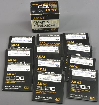 Akai-Thirty BL100 QD Quick Disks as seen